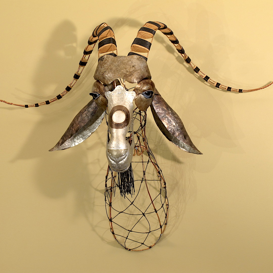 36″ Goat Sculpture — SOLD
